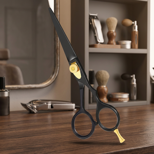 Ciseaux de coiffure professionnels bleus A1020 5,5'' 6'' en acier inoxydable japonais, tranchants pour la coiffure et l'utilisation en salon de barbier - Product Image 3