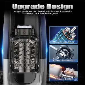 Meistverkauftes Elektrisches Männliches Masturbationsgerät Künstliche Vagina Automatische <span class=keywords><strong>Masturbation</strong></span> mit Weiblicher Stimme Stimulations-Spielzeug - Product Image 4