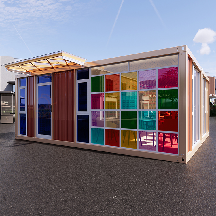 small shipping container