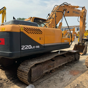 Excavatrice Hyundai 220 de 22 tonnes de bonne qualité, fabriquée en Corée du Sud, prix avantageux, R220LC-9S, excavatrice Hyundai d'occasion à vendre à bas prix, presque neuve - Product Image 5