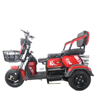 Fornecedor da China Triciclo elétrico 500W 60V 20Ah Bateria de chumbo-ácido motocicletas elétricas triciclos elétricos outras scooters atv utv