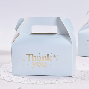 DAMAI Wholesale Square Handheld Wedding Candy Thank You <b>Box</b> for Wedding Ceremonies <b>Bridal</b> Party Favors Cardboard <b>Box</b> - Product Image 1