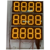 Papan Harga Bahan Bakar LED Kecerahan Tinggi untuk SPBU Timur Tengah