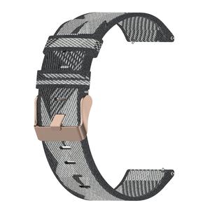 Bracelet en nylon souple tendance de 18 mm, 20 mm, 22 mm pour <span class=keywords><strong>montre</strong></span> connectée <span class=keywords><strong>Garmin</strong></span> <span class=keywords><strong>Forerunner</strong></span> 255 <span class=keywords><strong>255S</strong></span> - Product Image 3