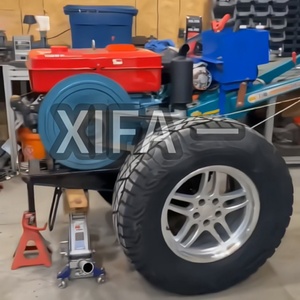 Tractor Agrícola Versátil de 8-32 HP <span class=keywords><strong>con</strong></span> Motor Diésel, Cultivador Manual <span class=keywords><strong>con</strong></span> Tracción en 2 Ruedas y Alta Productividad para Granja y Jardín - Product Image 1