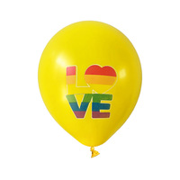 Ballons arc-en-ciel de la fierté LGBT, ballons en latex pour fêtes gays, fournitures pour fêtes, décorations d'activités de plein air, vente en gros 2023, l'amour c'est l'amour