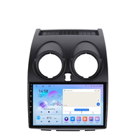 Radio Mp5 layar sentuh navigasi Gps 9 inci, sistem Audio mobil Unit kepala Radio Din ganda untuk Nissan Qashqai 2008-2014
