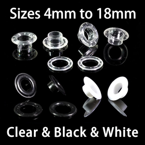 Œillet en plastique <span class=keywords><strong>pour</strong></span> <span class=keywords><strong>a</strong></span>ération, cordon, rivet, clip, accessoires de vêtement en résine, œillet <span class=keywords><strong>pour</strong></span> rideau, sac, <span class=keywords><strong>toile</strong></span>, bâche - Product Image 6