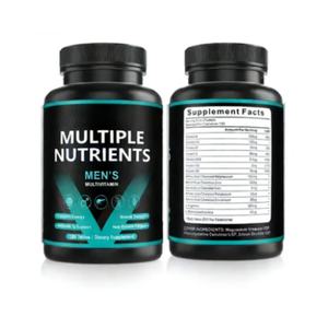 อาหารเสริมสารอาหารรวม OEM วิตามิน <span class=keywords><strong>แร่</strong></span>ธาตุ ออร์แกนิกจากอาหารธรรมชาติ ช่วยเสริมภูมิคุ้มกัน สำหรับผู้ชายวัยผู้ใหญ่ บรรจุขวด - Product Image 5