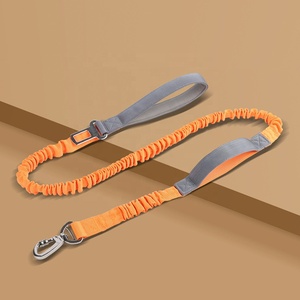Nouveau Design Chien Laisse Double <span class=keywords><strong>Way</strong></span> Poignée Élastique Corde Élastique Confortable Doux Rembourré Poignée Pet Chien Laisse - Product Image 2