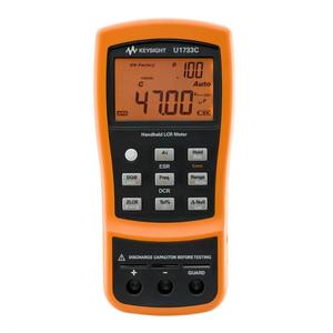 Compteur <span class=keywords><strong>LCR</strong></span> portable <span class=keywords><strong>Keysight</strong></span> /Agilent U1733C 100Hz/120Hz/1kHz/10kHz/100kHz - Product Image 1