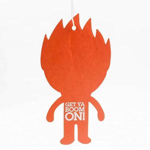Cheap Advertising Automotive Gifts Products Custom Shape logo Printed Cardboard Paper Hanging Car air Freshener - Product Image 3