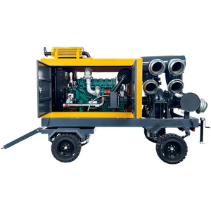 Automatic Self-Priming Engine Centrifugal Water Pump With Vacuum Assistant Pump Product Type for Construction Pump - Product Image 2