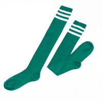 Drôle Cosplay danse sur le genou cuisse haute coloré nouveauté confortable équipage plaine noël 3 chaussettes rayées bas
