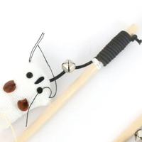 Petit jouet interactif pour chat en paille de 40 cm - Jouet à mouvement interactif pour animaux de compagnie