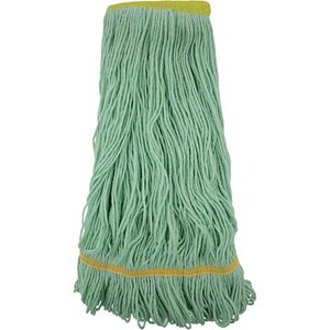 Cabezal de Mopa Ecológico Grande Boardwalk BWK1200XL con Fibras Recicladas de Extremo Enlazado, Color Verde - Product Image 1