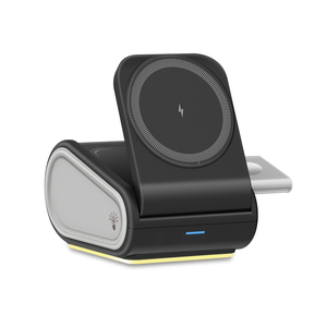 Lámpara de cargador inalámbrico magnético portátil de diseño único 15W para <span class=keywords><strong>iPhone</strong></span> 12-17 Apple Watch AirPods OJD-<span class=keywords><strong>133</strong></span> - Product Image 1