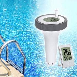 NOUVEAU Thermomètre de <span class=keywords><strong>piscine</strong></span> sans fil étanche 3 canaux Digital Remote Temperature Humidity Monitor Plastic OEM - Product Image 2
