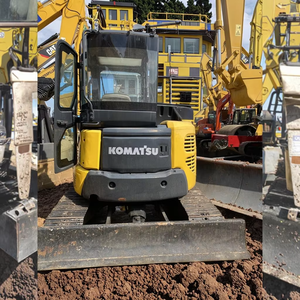 Komatsu เครื่องขุดไฮดรอลิก PC55MR-3 2023สภาพเครื่องยนต์ดีเซลที่เชื่อถือได้ปั๊มไฮดรอลิกทำงานราบรื่น - Product Image 1