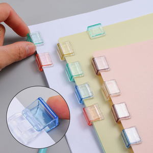 Mini clips <span class=keywords><strong>de</strong></span> papel <span class=keywords><strong>de</strong></span> plástico, abrazadera <span class=keywords><strong>de</strong></span> soporte <span class=keywords><strong>de</strong></span> página <span class=keywords><strong>de</strong></span> moda, carpeta <span class=keywords><strong>de</strong></span> marcapáginas decorativa <span class=keywords><strong>para</strong></span> escuela, <span class=keywords><strong>oficina</strong></span>, <span class=keywords><strong>accesorios</strong></span> <span class=keywords><strong>de</strong></span> papelería - Product Image 1