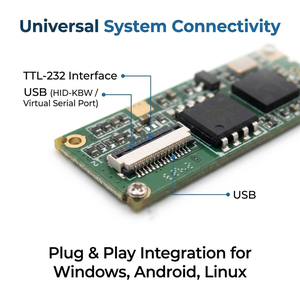 Lecteur de codes-barres industriel MJ100 2D USB pour l'automatisation de l'entreposage et l'utilisation sur le terrain de travail - En stock - Product Image 6