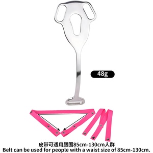 Dispositivo de Castidad Metálico FRRK Bdsm Bondage, Dispositivo de Castidad con Correa para Bloquear el Pene, Juguetes Eróticos para Sissy - Product Image 3