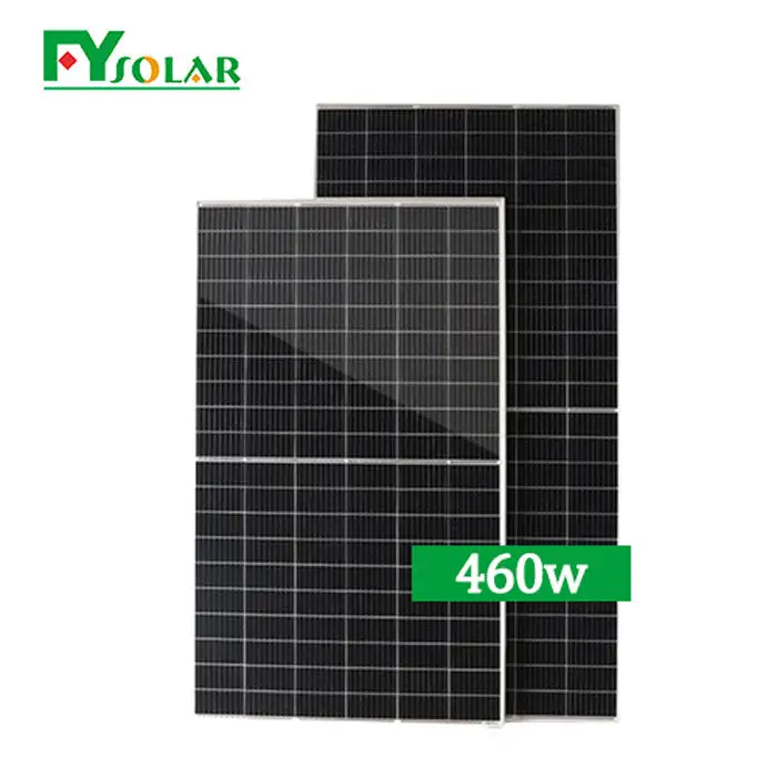 FY panneaux photovoltaïques 440w 450w 460w Mono photovoltaïque Module PV panneau solaire à vendre 182mm demi-cellules