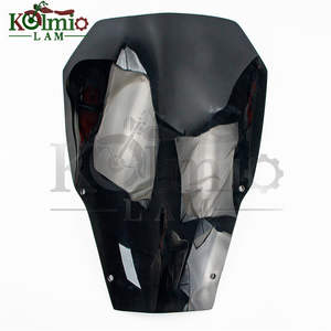 Parabrisas KOLMIO-LAM de 38 cm Compatible con Motocicleta Yamaha 2004 - 2016 XT660R XT660 R Cúpula Deflector de Viento <span class=keywords><strong>XT</strong></span> <span class=keywords><strong>660R</strong></span> 04-16 - Product Image 1