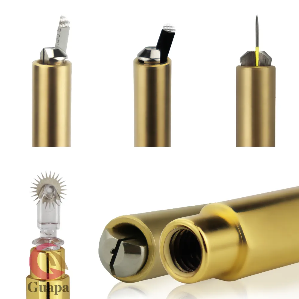 Heißer Verkauf Competitive Goldene Microblading Stift Halter Universal Manuelle Stift für Permanent Make-Up Schönheit