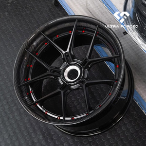 Smalto profondo per piatti oro cromato 2 pezzi 3 pezzi ruota forgiata 5x112 5x114.3 15-24 pollici cerchi forgiati in lega di alluminio per BMW porsche - Product Image 3