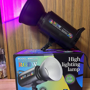 Éclairage de studio RGB Strobe Light Cob Mm8518 500 Watt pour vidéo, photographie, studio TV, éclairage de studio Elinchrom, photographie - Product Image 1