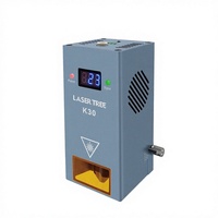 Nouveau module de gravure et de découpe laser haute puissance LASER TREE 30W, tête laser 160W, assistance pneumatique, diodes 6 cœurs PWM 450nm