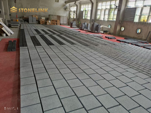 Stonelink sân vườn chống trượt nước thấm trên lưới lát đá đá Granite Cuội đường lái xe đá cuội lát đá - Product Image 5