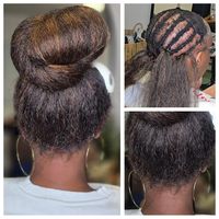 Extensions de Cheveux au Crochet Vixen Lisses Crépues, Couleur Noir Naturel, Fibres Synthétiques – Collection Nouvelle Année 2025