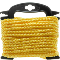 Cordage d'amarrage et de remorquage en polyester de qualité marine, léger, moderne, haute résistance, bobine de 500 m, pour bateaux et navires, en nylon PP