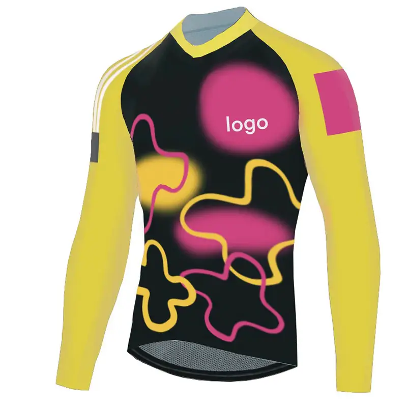 2023 uniformes ropa de bicicleta de carretera ropa sublimación personalizada MTB camisetas ciclismo jersey para hombres