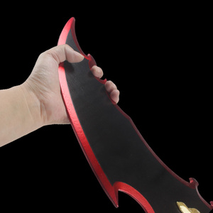<span class=keywords><strong>Épée</strong></span> de personnage <span class=keywords><strong>manga</strong></span> Solo Leveling, reproduction originale, cadeau de Noël, accessoires de scène, <span class=keywords><strong>épée</strong></span> en bois avec fourreau en cuir - Product Image 3