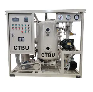 Double Stage Vacuum transformer oil degassing machine
