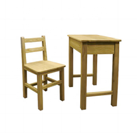 Mobilier ergonomique pour école primaire Oka Bois Chaise de bureau en bois pour étudiant