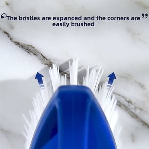 Cepillo de Plástico Multifuncional de Alta Dureza con Mango Largo, Herramienta de Limpieza Potente para Zapatos, Ropa, Jeans y Alfombras - Product Image 6
