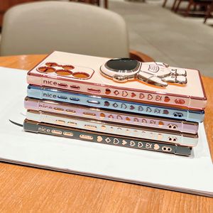 Funda de teléfono con soporte de astronauta para <span class=keywords><strong>Samsung</strong></span> S25 S24 S23 S22 Plus FE Ultra A12 A54 A20S A52 A10 A12 A32 - Product Image 2