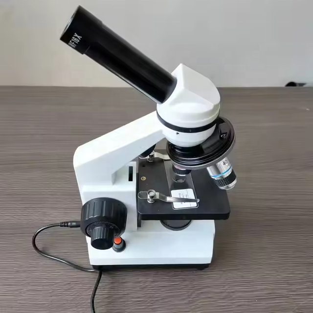 XSP-T81 Monocular Biological Microscope for Students Education Instrument 40-640X Multiplying Optical Microscope
