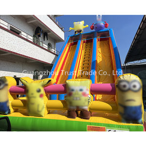 Kommerzielles Thema aufblasbares Sprungbrett mit Rutsche Kinder aufblasbare Wasser rutschen Kanada - Product Image 2