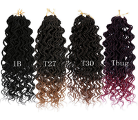 Nouvelle Collection Tresses Afro Passion Twist Cheveux Synthétiques pour Tressage Africain Vente en Gros Extensions de Cheveux Faciles à Tresser