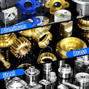 Fabrication sur mesure de pièces en laiton, cuivre et aluminium par usinage CNC, tournage sur tour, service de composants usinés de précision, fabricant de composants tournés - Product Image 1