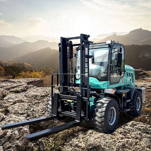 होंगकियान cpcd डीजल 5/<span class=keywords><strong>3</strong></span>.5/<span class=keywords><strong>3</strong></span> टन 4wd कच्चे भू-भाग तीन/दो चरण मस्तूल ठोस/पॉलीयूरेथेन टायर के साथ - Product Image 2