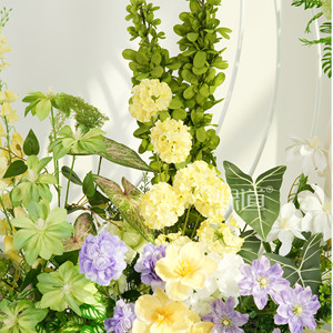 Arreglo Floral Artificial Greenway, Ramo de Flores de Papel de Seda, Decoración para Sala de Estar, Decoración de Pared de Fondo - Product Image 3