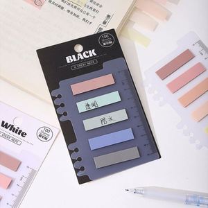 Page Maker Sticky Notes Stationery <b>Memo</b> <b>Pads</b> Sticky Flag Fluorescent PET Colorful Sticky Notes to Do List Sheet Office Decor - Product Image 2