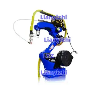 automation laser welding robot for welding pipe, 6 axis welding robot arm for rack