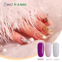 Constructeur d'ongles R S Gel d'extension d'ongles clair Led Gel Uv Marque privée Échantillon gratuit